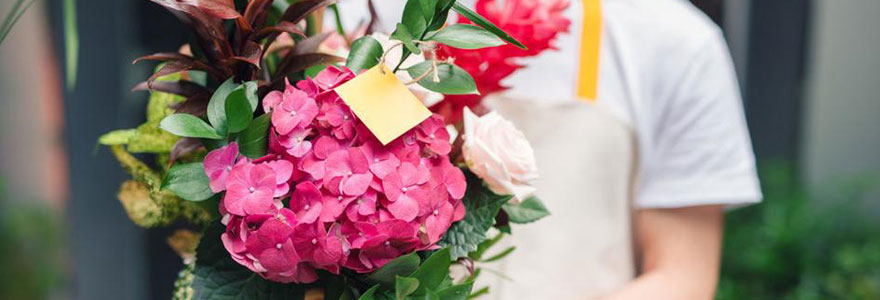 Envoyer un bouquet de fleurs à une personne